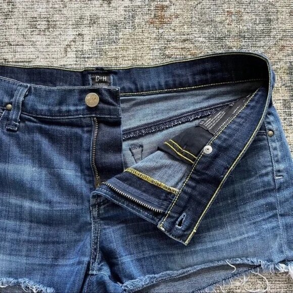 NEW Citizen of humanity Ava denim cut-off shorts size 26 - Picture 4 of 6